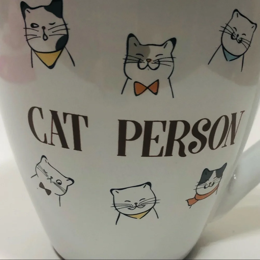 “Cat Person” Coffee Cup